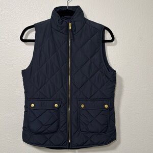 Francesca’s Navy Blue Puffer Vest